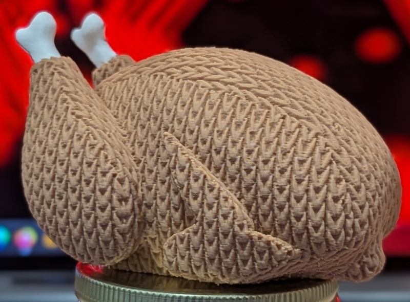 Knitted Turkey