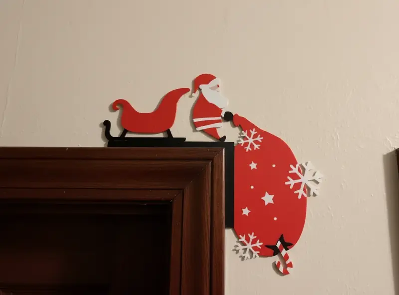 Santa Bag Door Corner