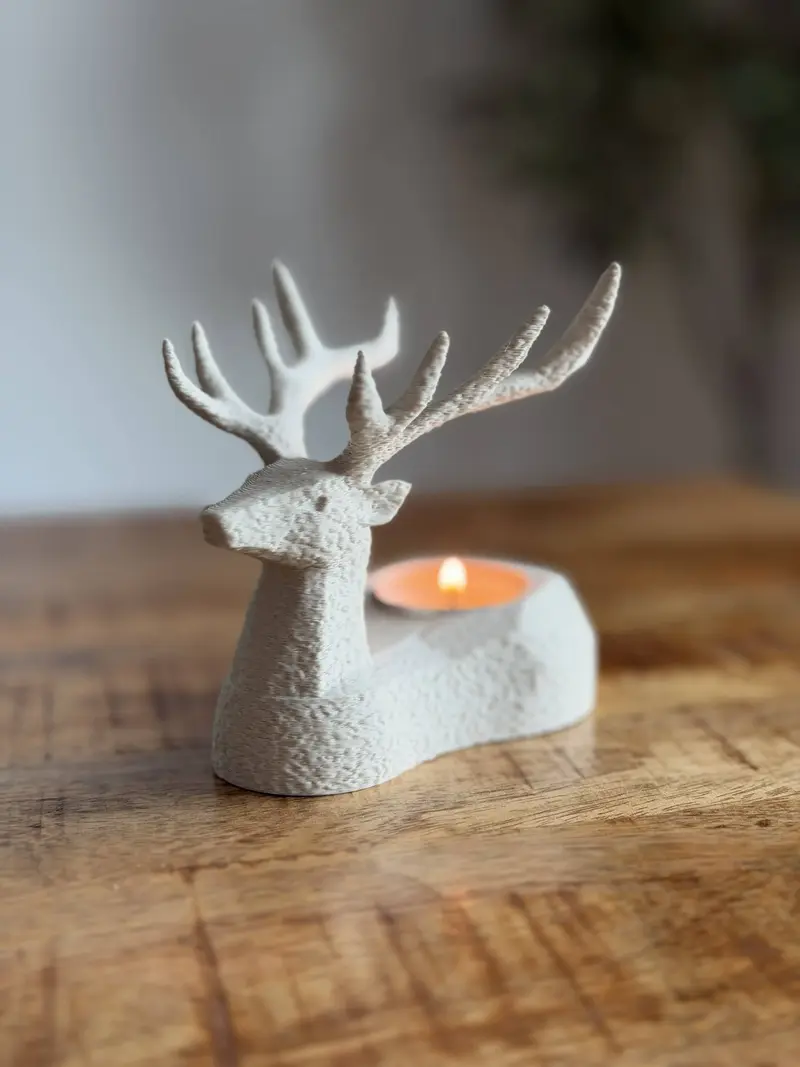 Deer Tealight Decor