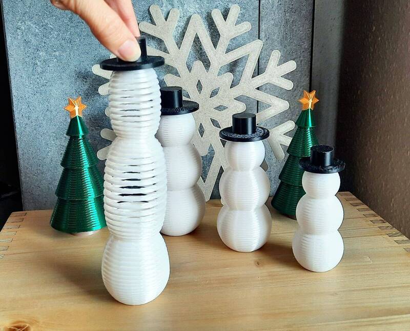 Slinky Snowman