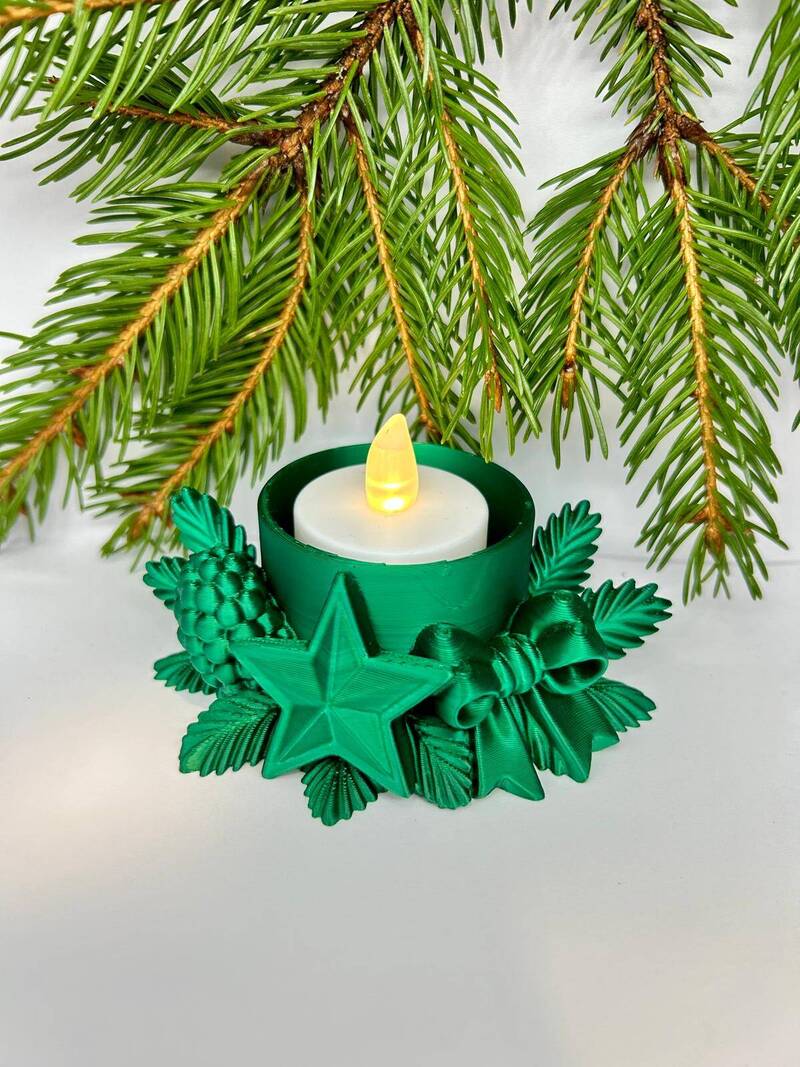 Christmas Tealight Decor