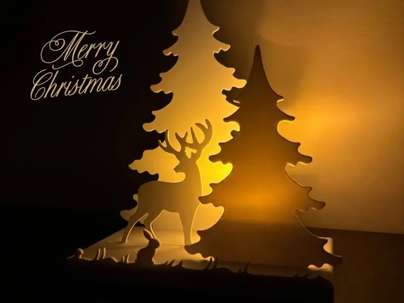 Christmas Scene Decor