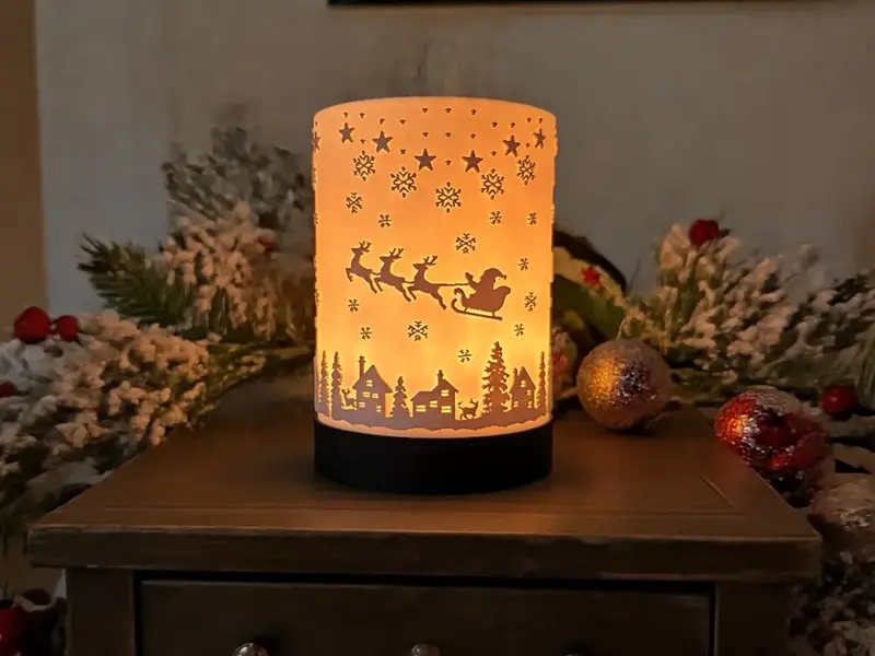 Santa's Flight Tealight