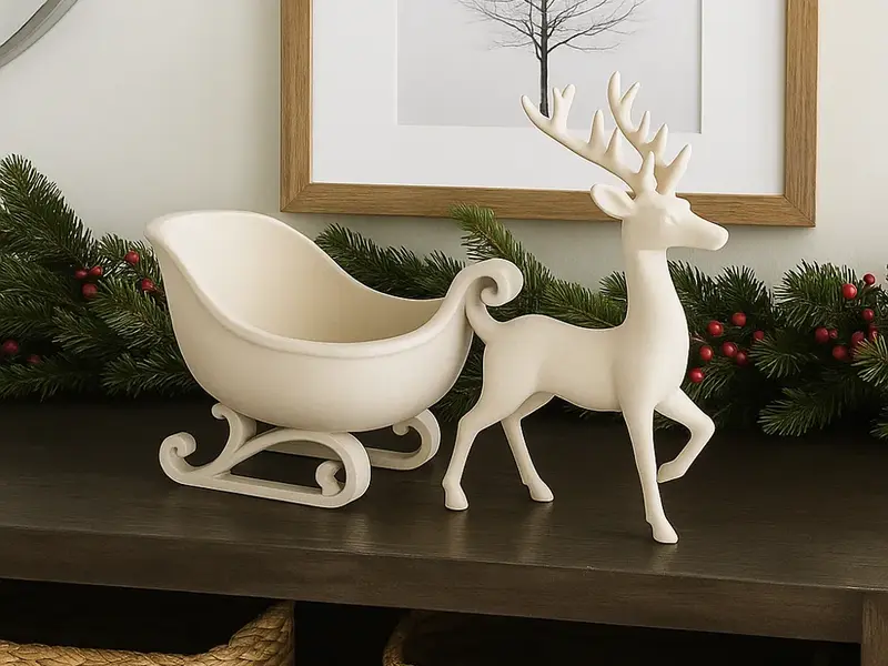 Reindeer & Sleigh