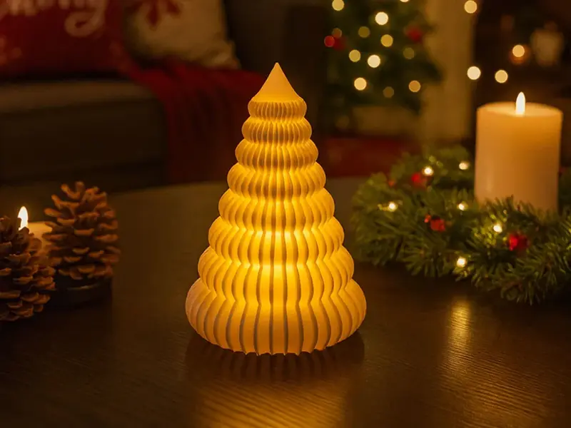 Ribbed Christmas Tree