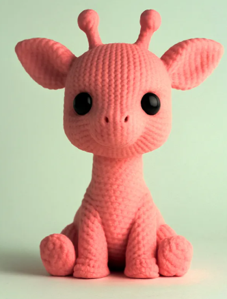 Knitted Giraffe