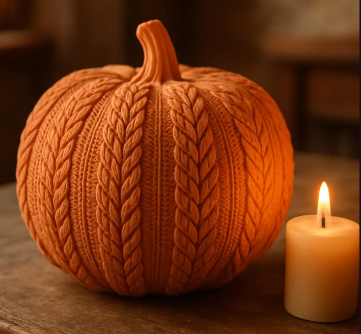 Knitted Pumpkin(