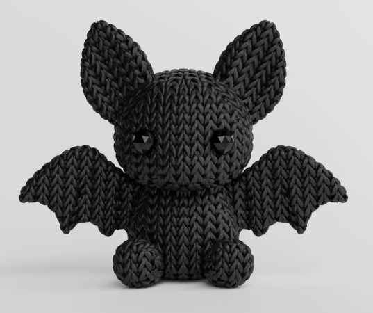 Knitted Bat