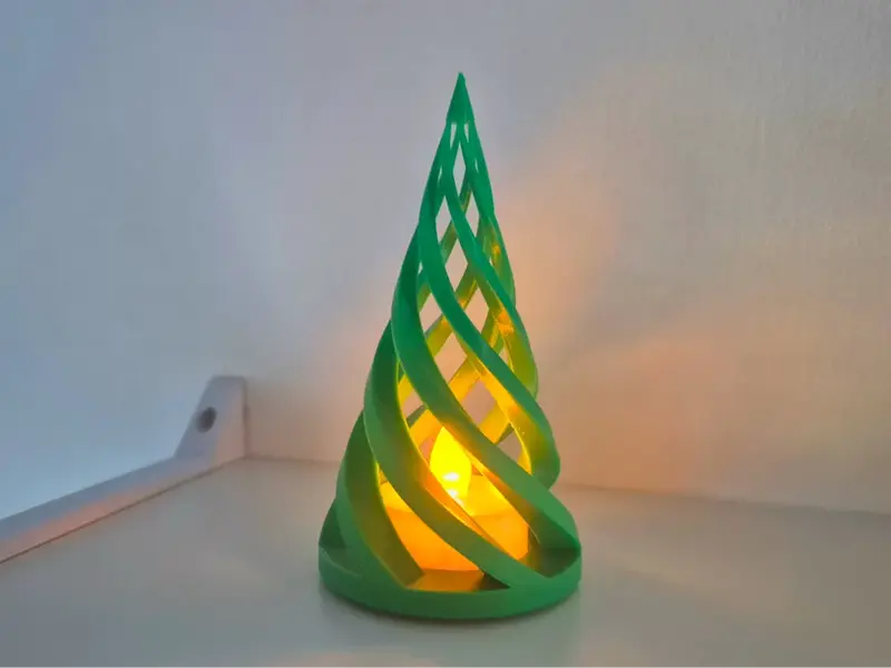 Spiral Tree Tealight